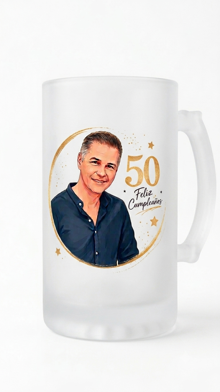 Jarra de cerveza personalizada
