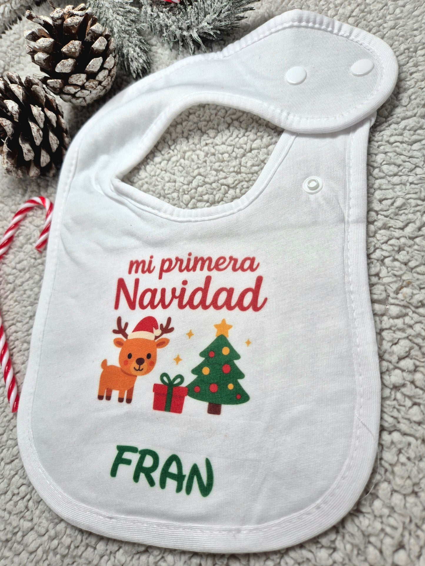 Babero Bebe personalizado