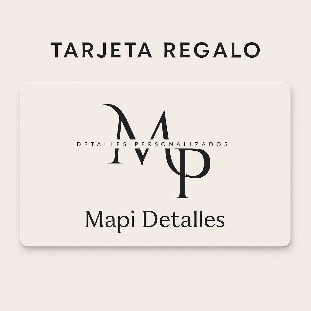 TARJETA REGALO MAPI