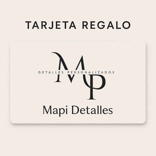 TARJETA REGALO MAPI