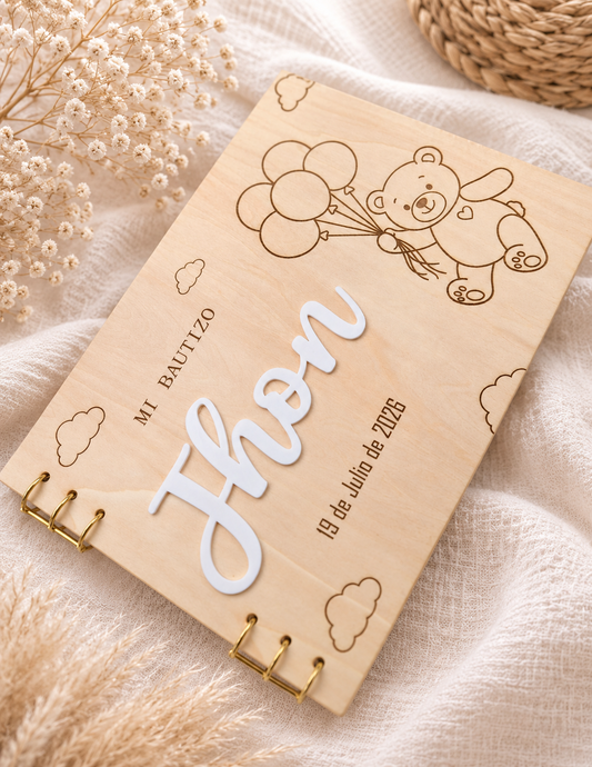 Libro de firmas personalizado