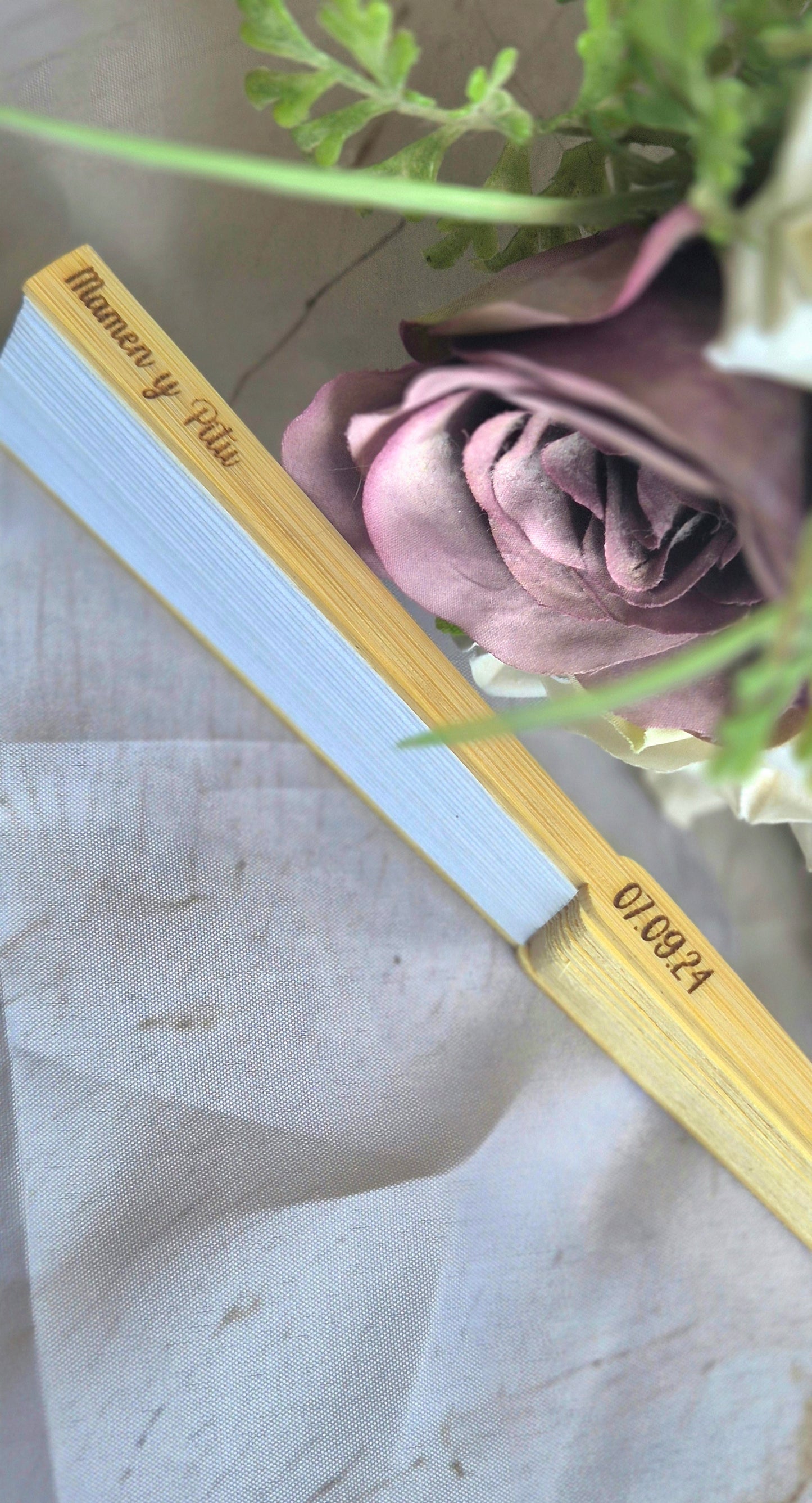 Abanico personalizado