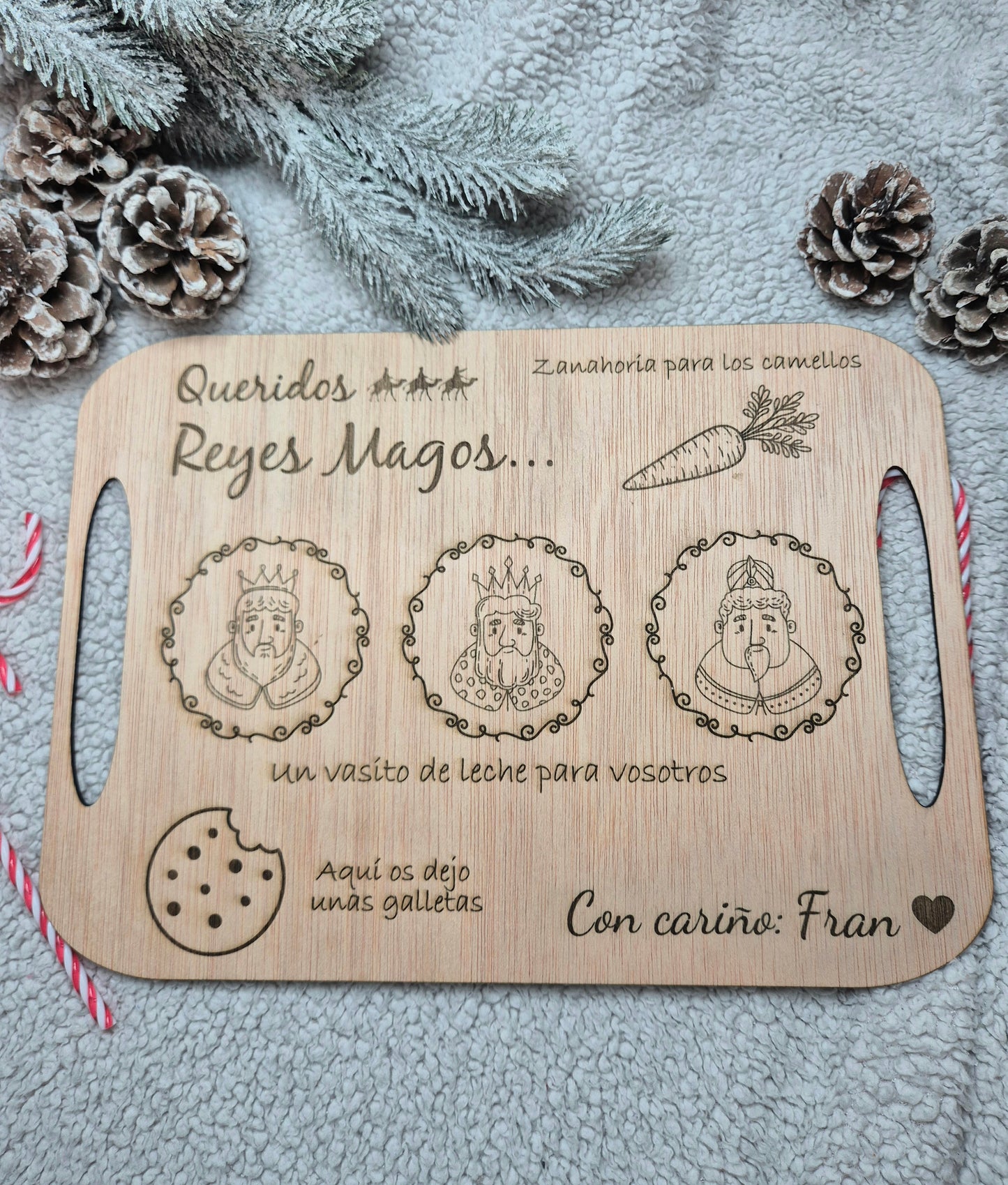 Bandeja Reyes Magos/Papá Noel