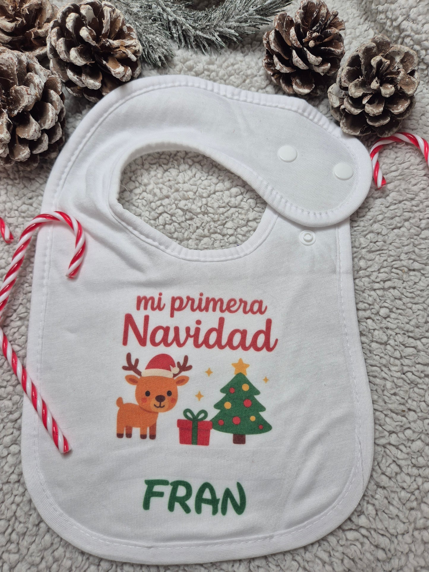 Babero Bebe personalizado