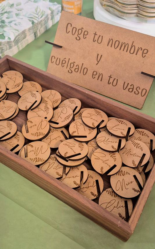 Marcasitios para vaso